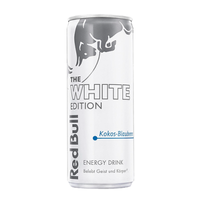RedBull Energy Drink White Edition Kokos-Blaubeere 250ml