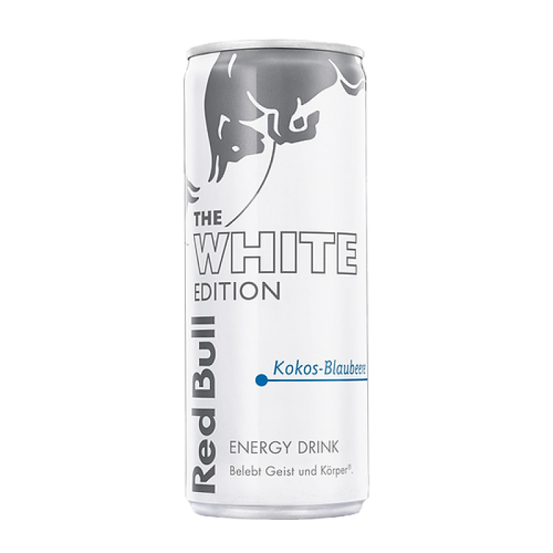 RedBull Energy Drink White Edition Kokos-Blaubeere 250ml